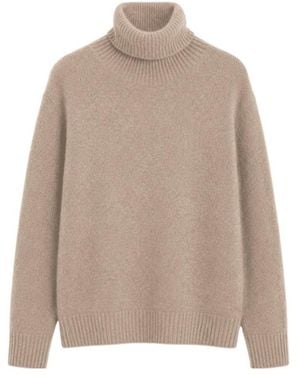 Roberto Collina Long-Sleeved Sweater - Natural