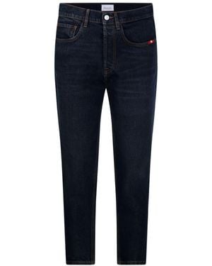 AMISH Jeremiah Straight-Leg Jeans - Blue