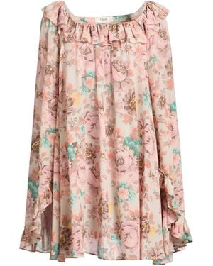 Chloé Bohemian Maxi Dress - Pink