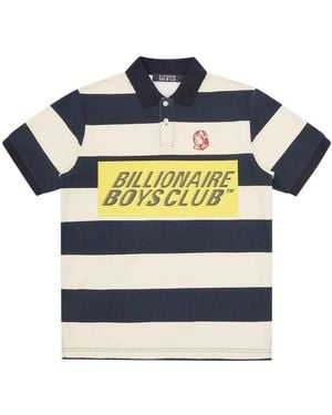 BBCICECREAM Logo Short Sleeve Polo Shirt - Blue
