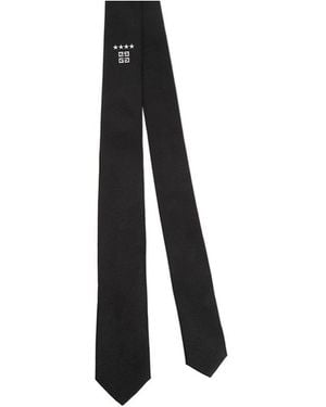Givenchy Pointed Tie - Black