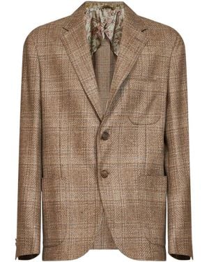Etro Long-Sleeve Blazer - Brown