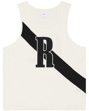 Rhude Round Collar Sleeveless Vest - Black