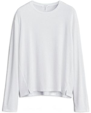 Rag & Bone Knitted Long-Sleeved T-Shirt - White
