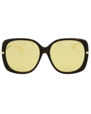 Gucci Square Sunglasses - Metallic