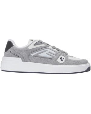 Balmain B-Court Skate Trainers - White