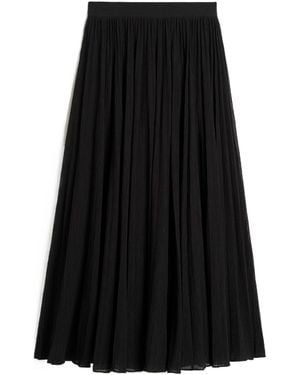 TOTEME Pleated Skirts - Black