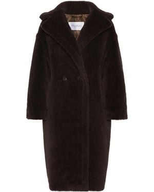 Max Mara Tedgirl Long Coat - Black
