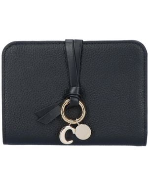 Chloé Charm Detail Wallet - Black