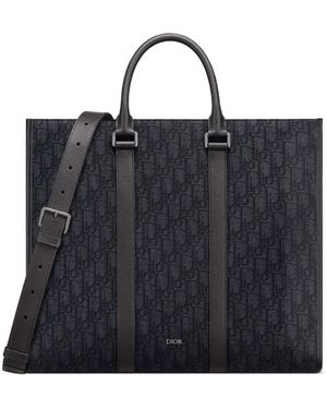 Dior East-West Tote Bag - Black
