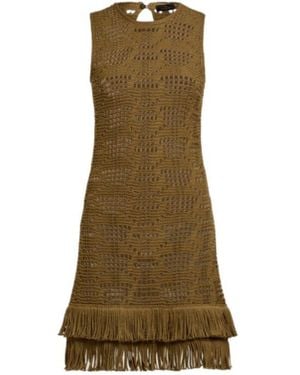 Etro Knitted Midi Dress - Green