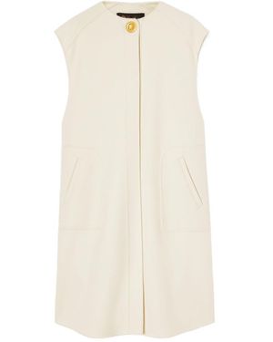 Loro Piana Long Cashmere Vest - Natural