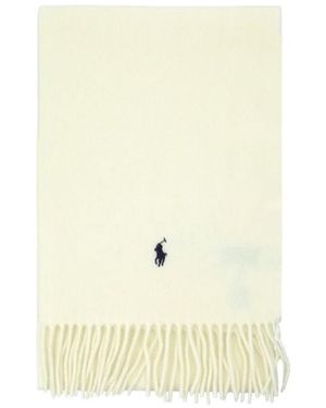 Polo Ralph Lauren Fringed Scarf - Natural