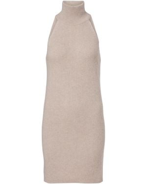 Lisa Yang Carmen Cashmere Minidress - White