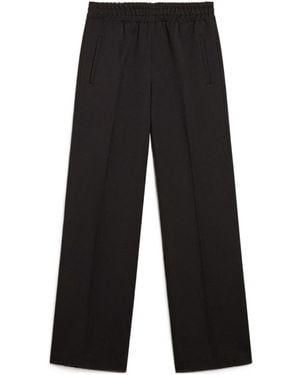Golden Goose Logo Detailed Trousers - Black