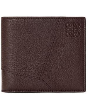 Loewe Puzzle Bi-Fold Wallet - Brown