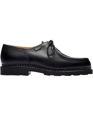 Paraboot Griff Lis Noir Loafers - Black