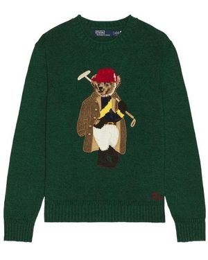 Polo Ralph Lauren Polo Bear Long-Sleeved Jumper - Green