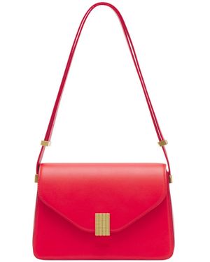 Lanvin Concerto Leather Shoulder Bag - Pink
