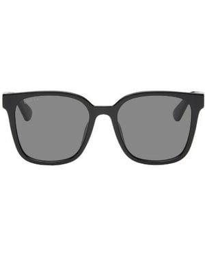 Gucci Eyewear Squared Frame Sunglasses - Grey