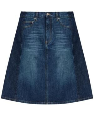 スカート MARC JACOBS 'The Rip And Repair Straight Jean' skirt Blue Marc Jacobs The Rip And Repair Straight Jean Skirts Blue