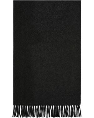 Max Mara Camel Logo Stole - Black