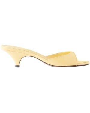 Neous Pale Opentoe Heeled Sandals - Natural