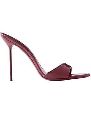 Paris Texas Lidia 105 Patent-Leather Sandals - Pink