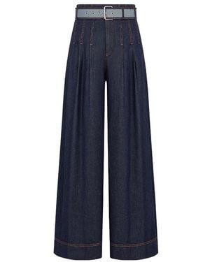 Dior Multi-Pocket Denim Pants - Blue