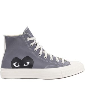 Comme des Garçons Comme Des Garçons Play X Converse High-Top Trainers - Grey