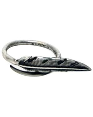 Ann Demeulemeester Berk Feather Ring - Multicolour