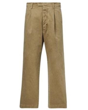 AURALEE Cotton Chinos - Natural