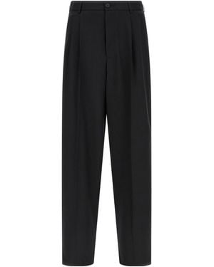 Magliano Classic Zip Double Pince Trousers - Black