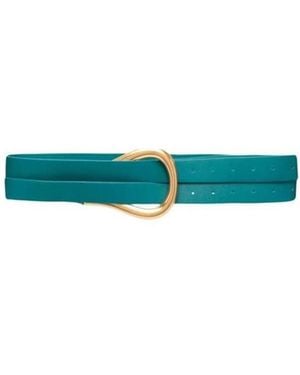 Bottega Veneta Double Strap Belt - Green