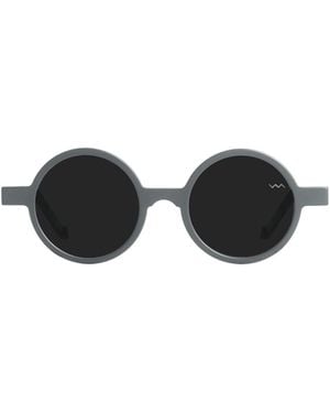 VAVA Eyewear Circle Frame Sunglasses - White