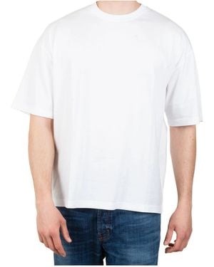 Roberto Collina Short-Sleeved Crewneck T-Shirt - White