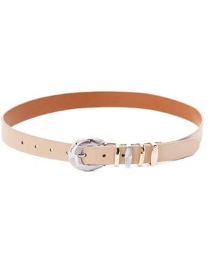 Twinset Buckle Belt - White