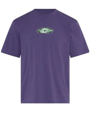 Martine Rose Logo-Print T-Shirt - Purple
