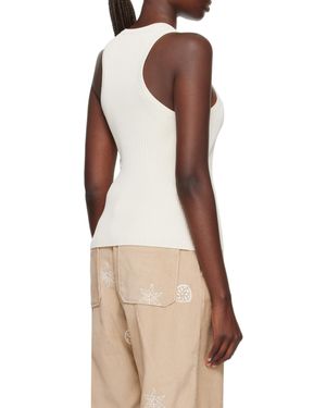 Soulland Nova Round-Neck Vest - Natural