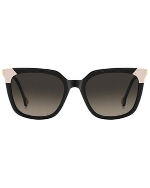 Carolina Herrera Rectangular Frame Full Rim Sunglasses - Multicolor