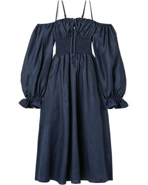 Blue Sleeper Dresses for Women | Lyst Blue Sleeper Dresses for Women | Lyst