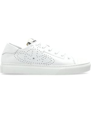 スニーカー Vivienne Westwood Classic Punch Trainer Low Top Sneakers Bla Black Low-Top Soft Punch Trainer Sneakers by Vivienne