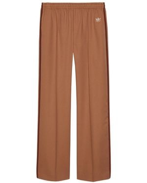 Gucci X Adidas Logo Sweatpants - Brown