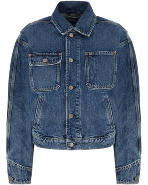 Polo Ralph Lauren Long-Sleeved Denim Jacket - Blue