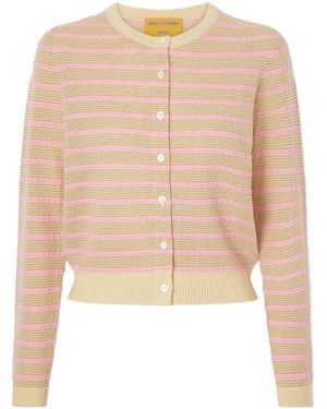 Guest In Residence Lightweight Cashmere Cardigan - Natural