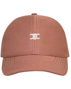 Celine Triomphe Baseball Cap - Pink