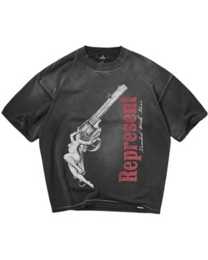 Represent Mlm100682-04 Loaded W Love T-Shirt - Black