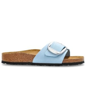 Birkenstock Madrid Big Buckle Sandals - Blue