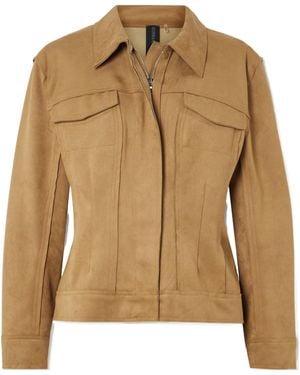 Norma Kamali Long-Sleeved Casual Jacket - Brown
