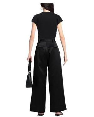 Isabel Marant Solid Crew Neck Short Sleeve T-Shirt - Black